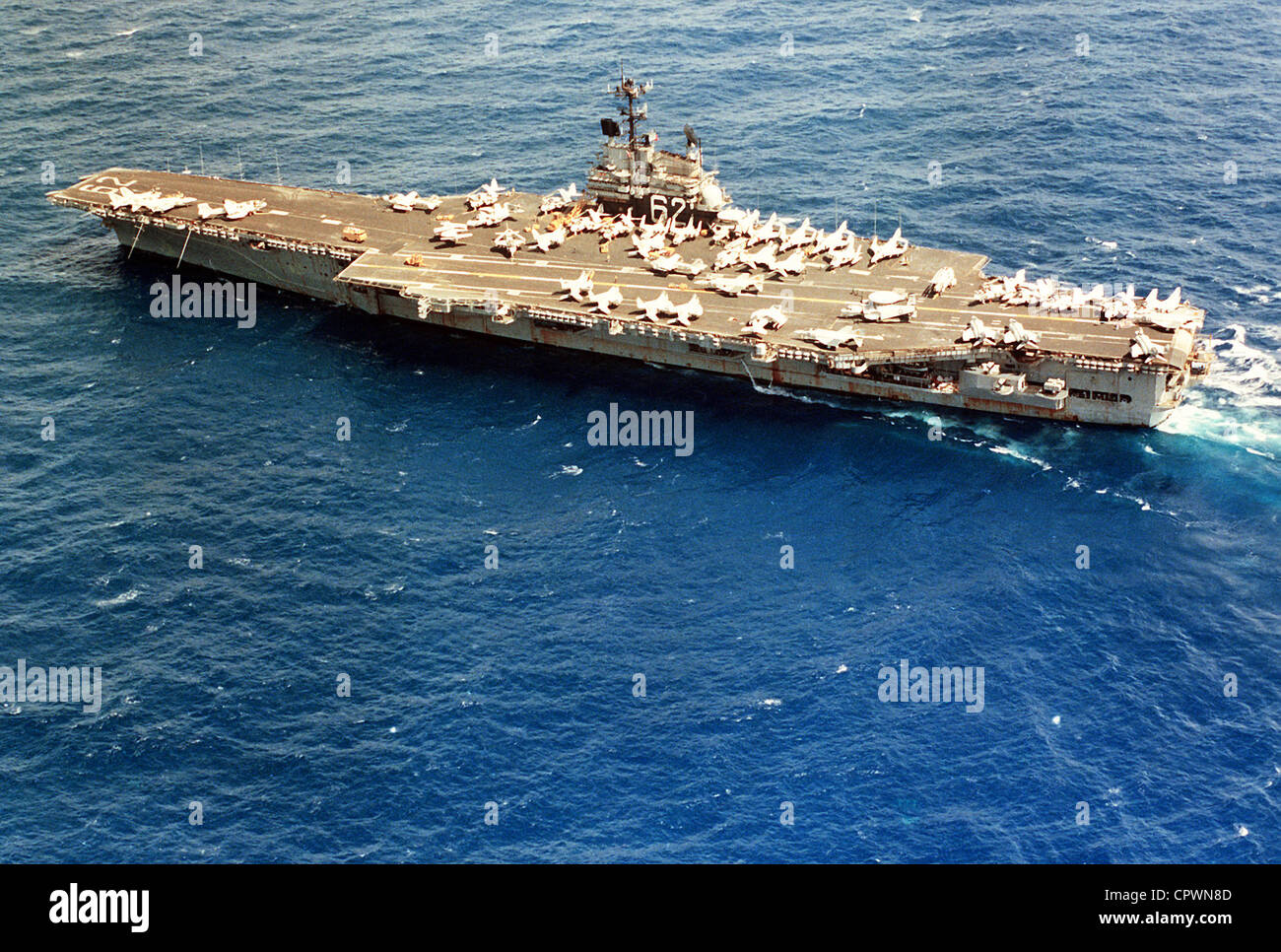 Portaerei USS INDIPENDENZA (CV-62) Foto Stock