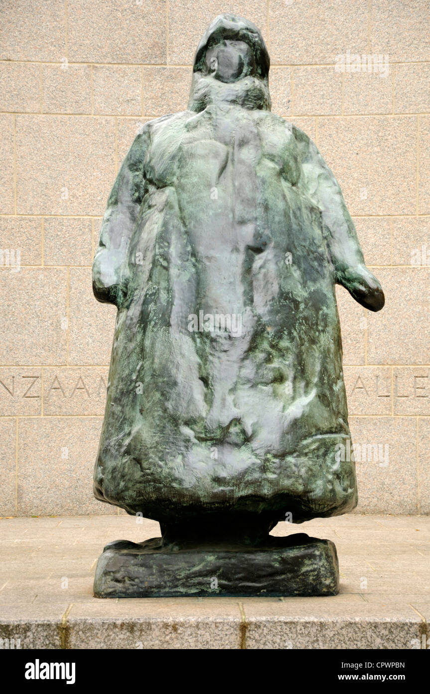 Den Haag / Hague ('s Gravenhaage). Memorial (da Charlotte van Pallandt) alla regina Guglielmina dei Paesi Bassi Foto Stock