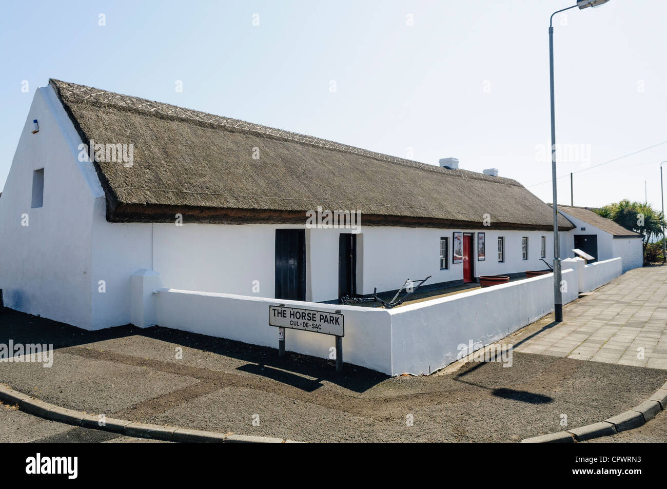 Il centro del patrimonio per Andrew Jackson, settimo PRESIDENTE DEGLI STATI UNITI D'AMERICA, Carrickfergus Foto Stock