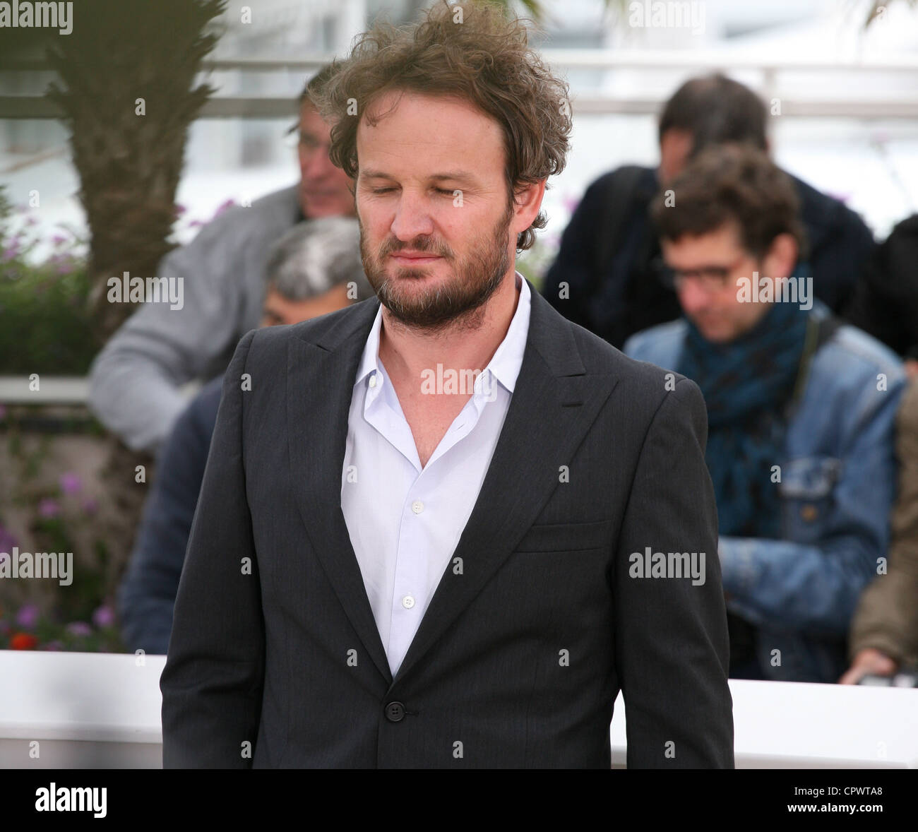 Jason Clarke all'Lawless photocall del film al sessantacinquesimo Festival del Cinema di Cannes. Foto Stock