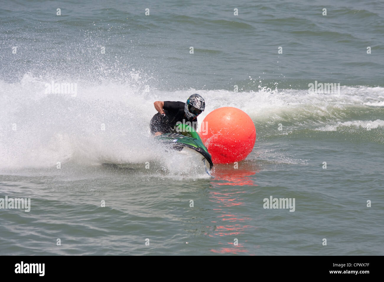 Jet Ski Racing in Myrtle Beach South Carolina Foto Stock