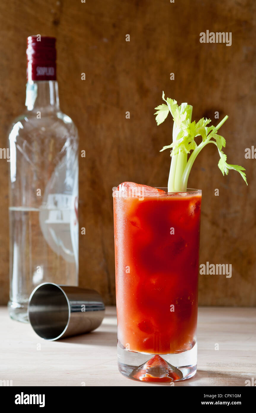 Bloody mary Foto Stock