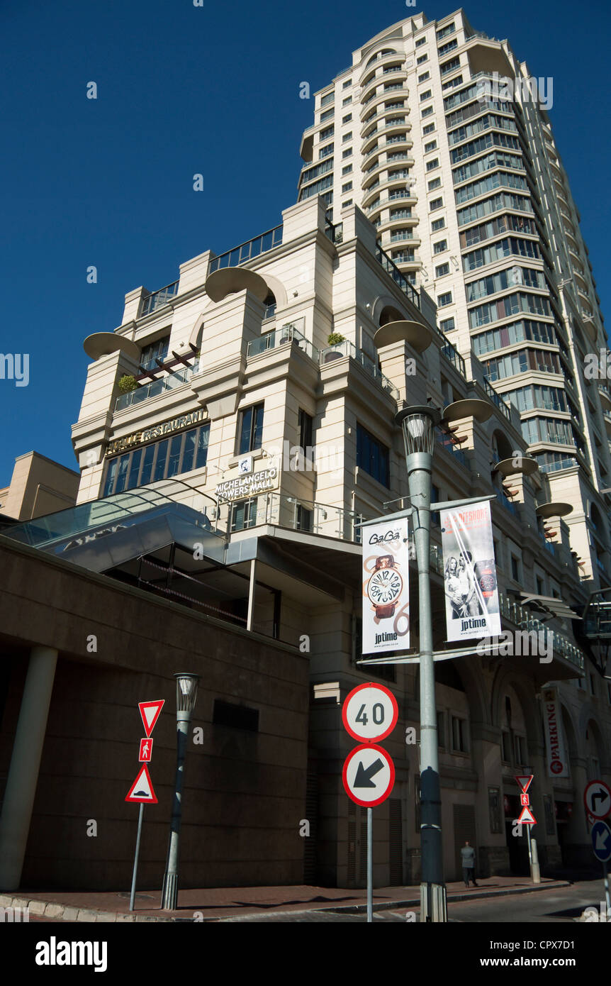 Dose complessiva di Sandton City e Nelson Mandela Square Foto Stock