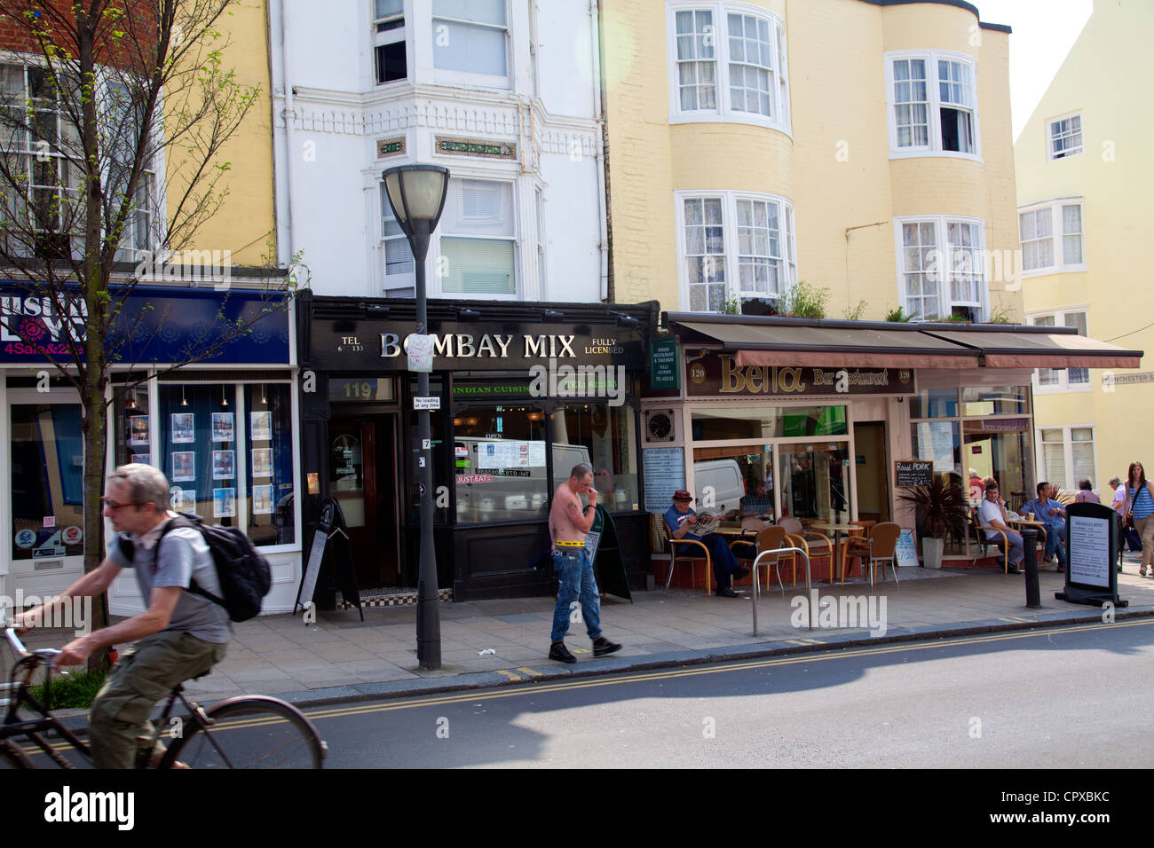 Brighton 's Kemp Town - REGNO UNITO Foto Stock