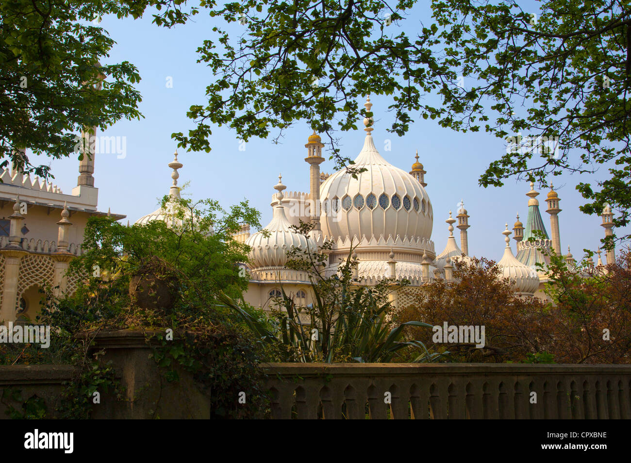 Il Royal Pavilion di Brighton - East Sussex - UK Foto Stock