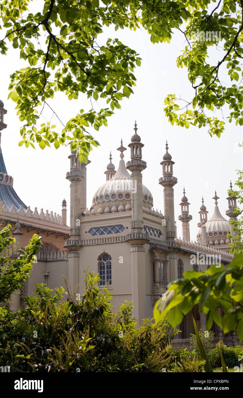 Il Royal Pavilion di Brighton - East Sussex - UK Foto Stock