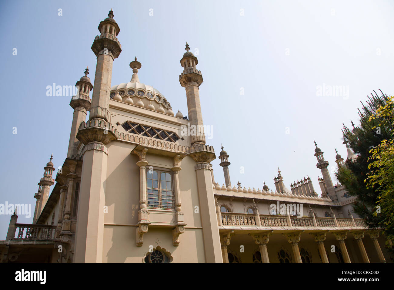 Il Royal Pavilion di Brighton - East Sussex - UK Foto Stock