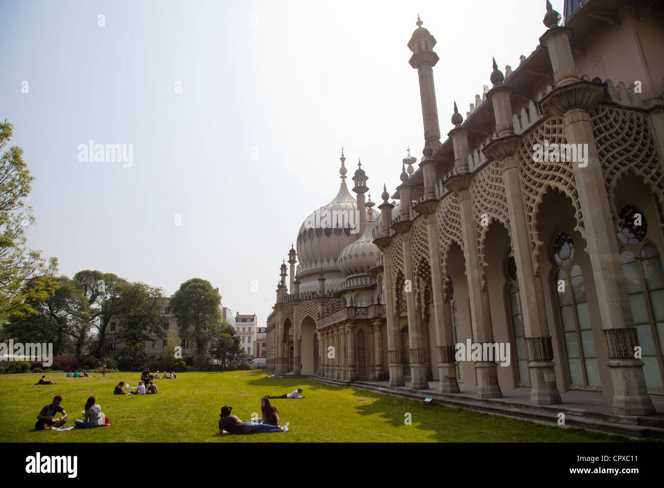 Il Royal Pavilion di Brighton - East Sussex - UK Foto Stock