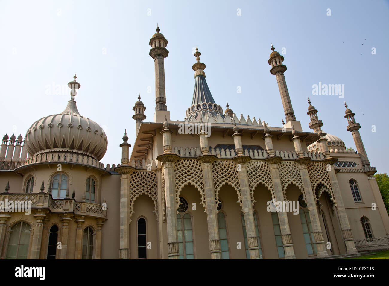 Il Royal Pavilion di Brighton - East Sussex - UK Foto Stock