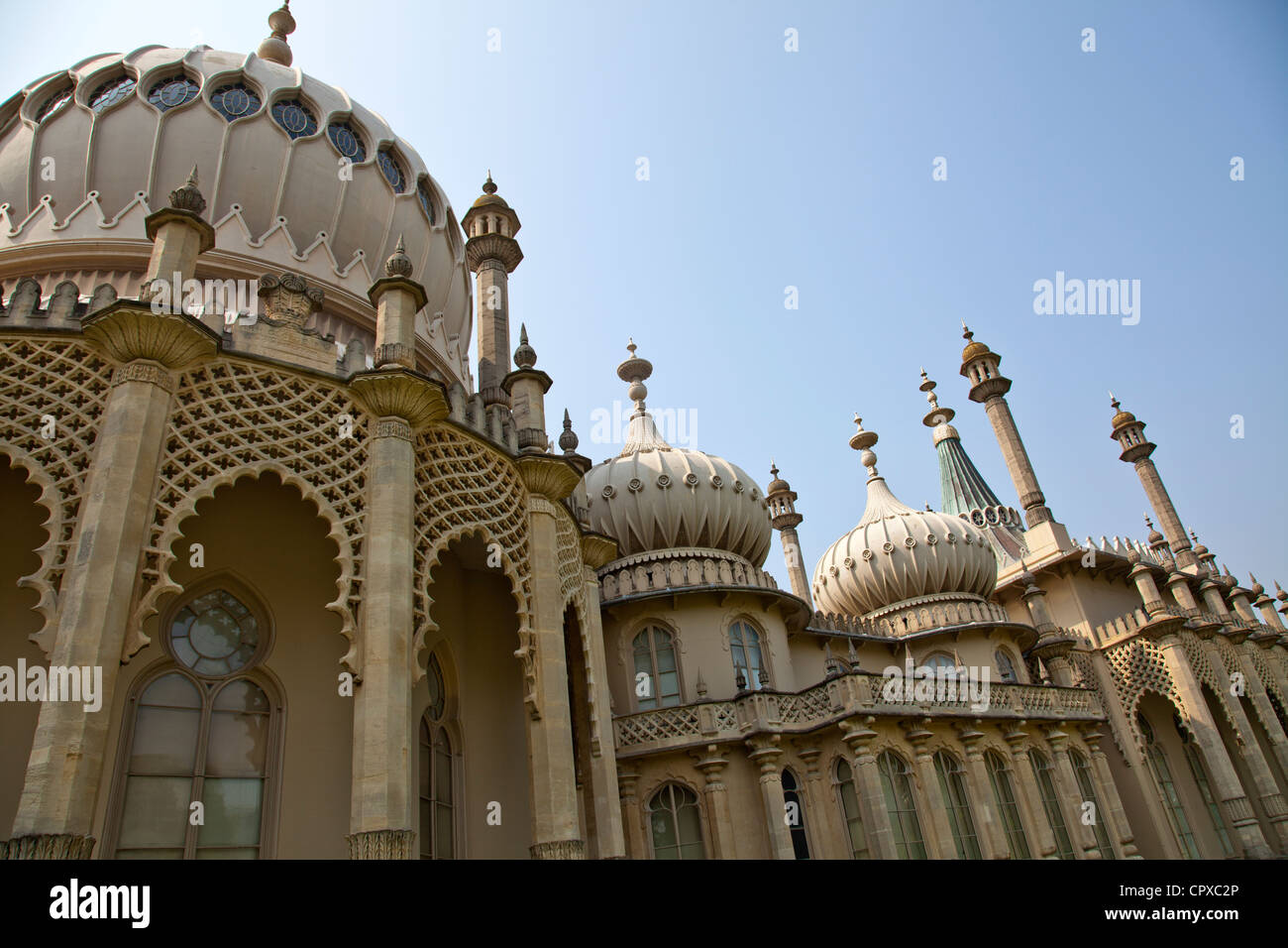 Il Royal Pavilion di Brighton - East Sussex - UK Foto Stock
