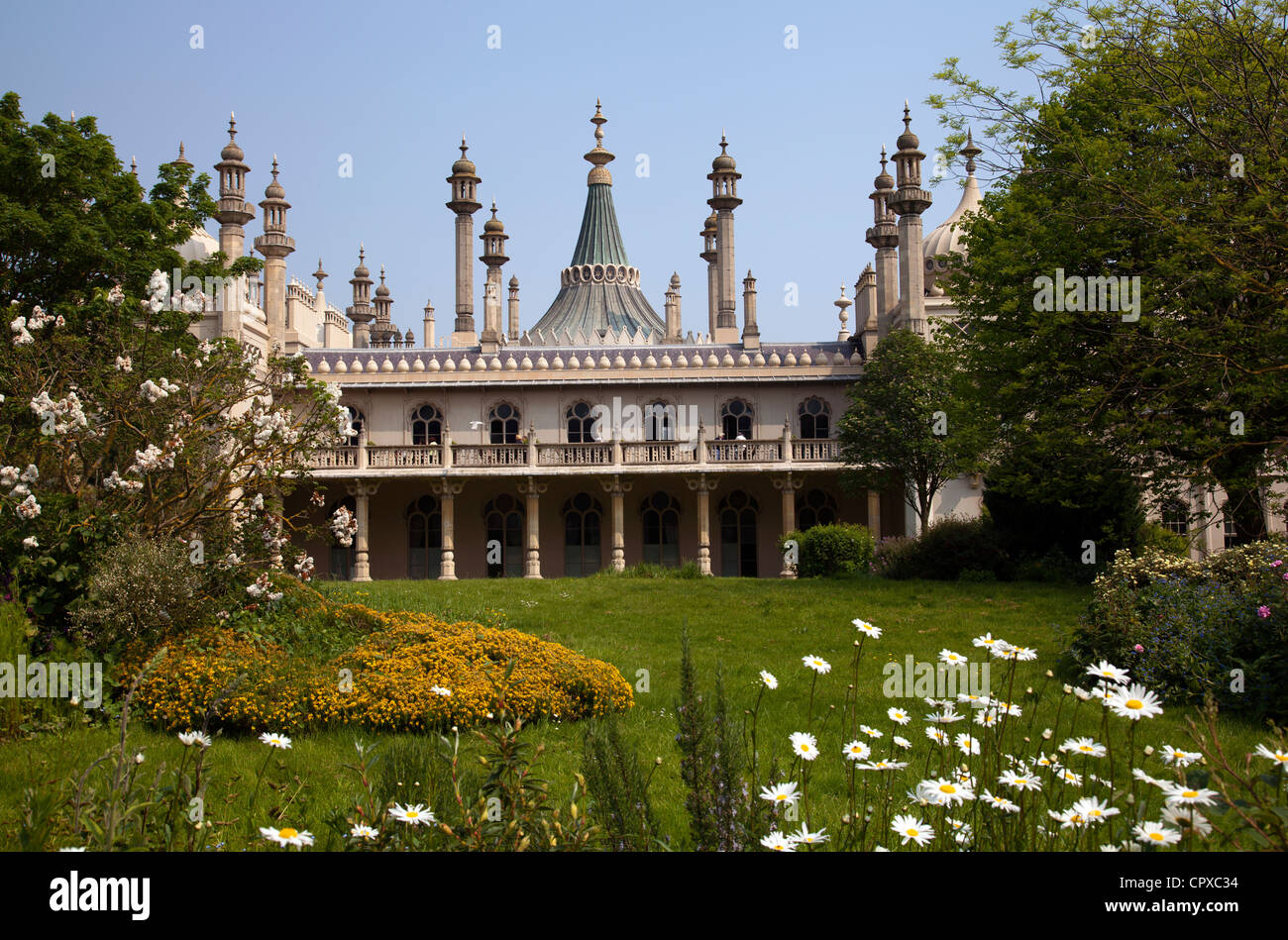 Il Royal Pavilion di Brighton - East Sussex - UK Foto Stock
