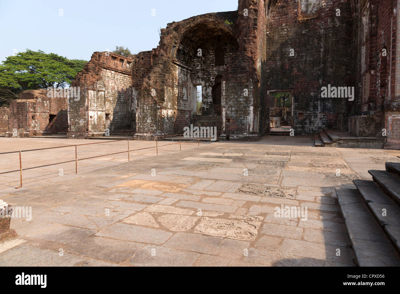 La Chiesa di Sant'Agostino è una delle più antiche chiese costruite in Goa da 12 Augustian monaci che arrivarono in Goa su settembre 1572 Foto Stock