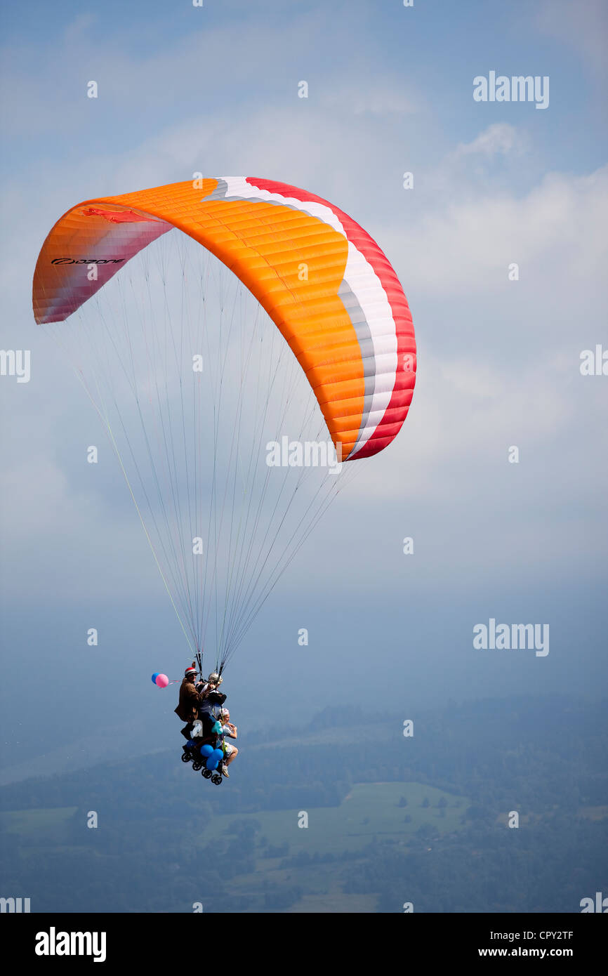 Francia, Isere, Saint Hilaire du Touvet, Coupe Icare (Icaro Cup) Foto Stock