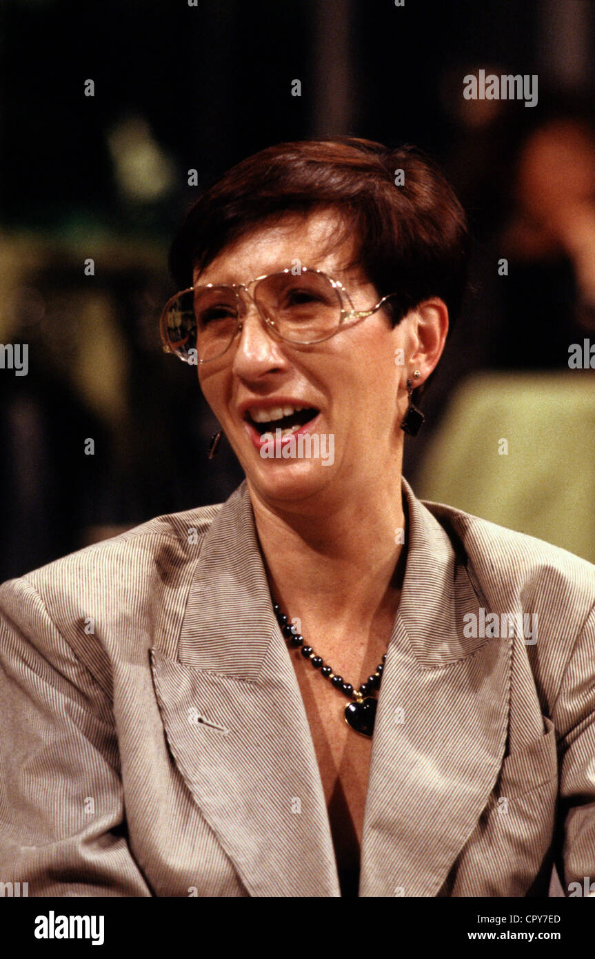 Simonis, Heide, * 4.7.1943, politico tedesco (SPD), ritratto, 1988, Foto Stock