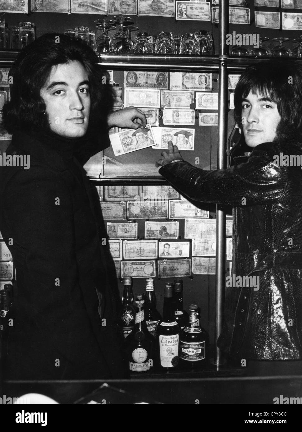 Ryan, Barry, * 24.10.1948, cantante britannico, con il fratello gemello Paul, Germania, 1970s, , Foto Stock