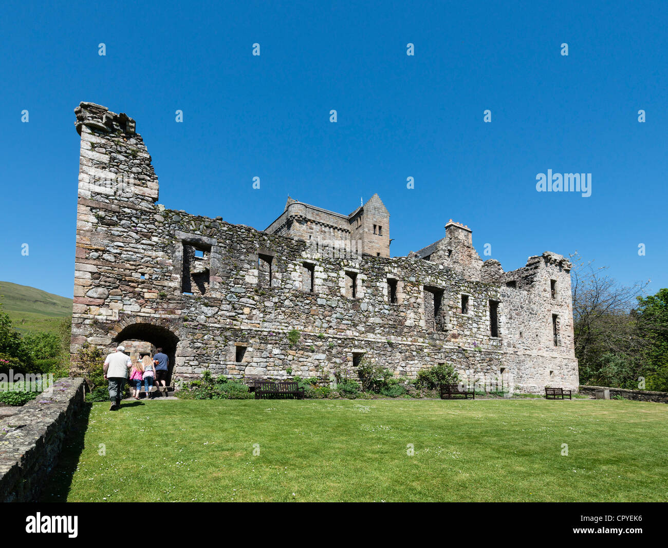 Castle Campbell, Dollaro, Clackmannanshire, Scozia. Foto Stock