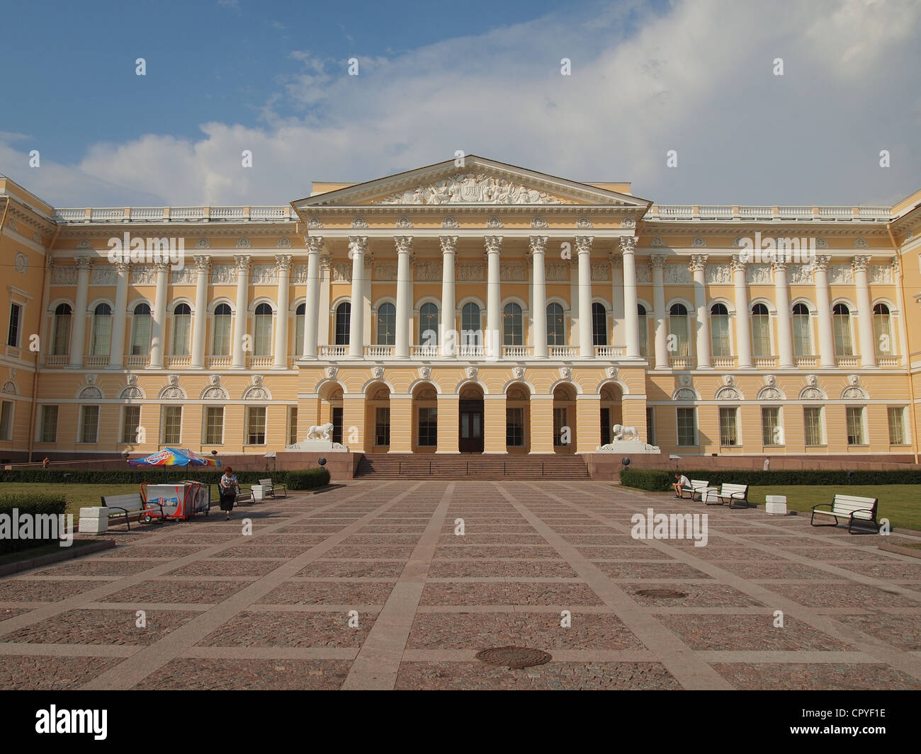 Il Museo Russo di San Pietroburgo, Russia Foto Stock