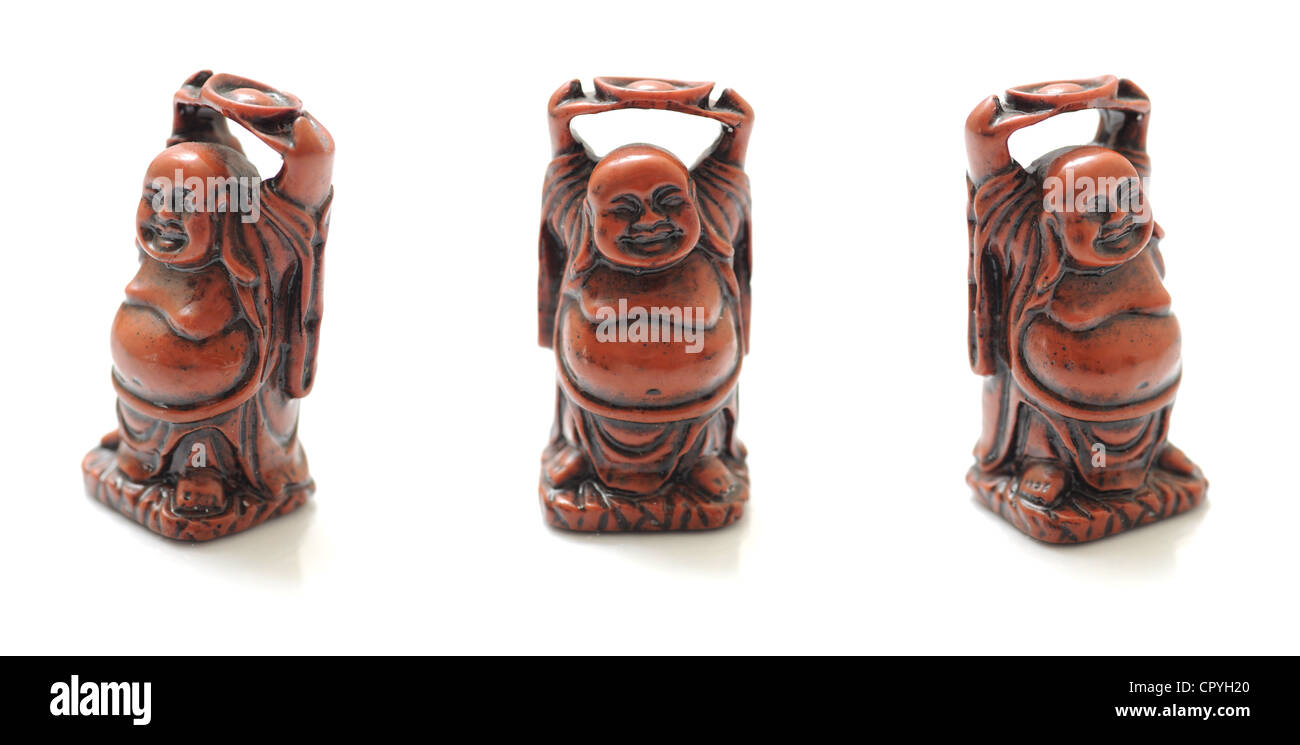 Maitreya Buddha con angolo diverso Foto Stock