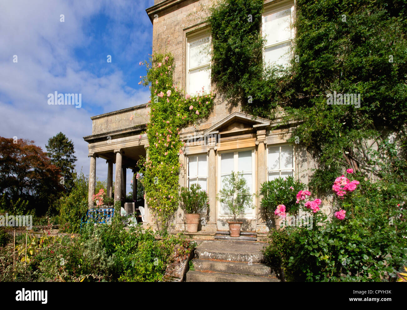 Kiftsgate court gardens mickleton Chipping Campden cotsolds gloucestershire England Regno Unito Foto Stock