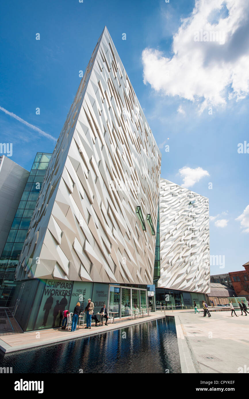 Titanic Visitor Center Belfast Foto Stock