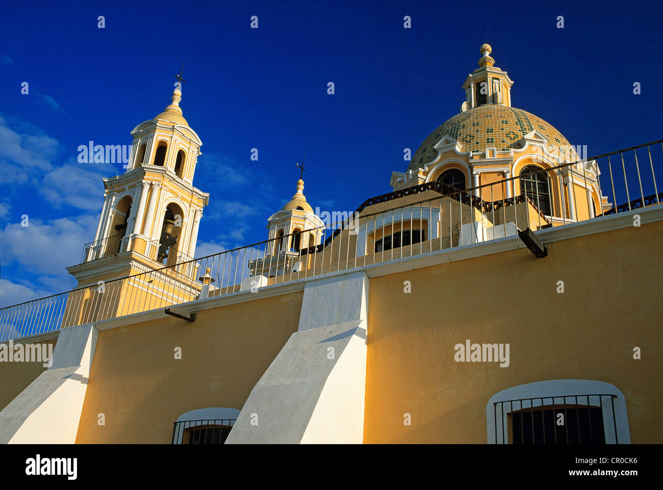 Messico, Puebla Stato, Cholula, Nuestra Senora de Los Remedios Chiesa Foto Stock