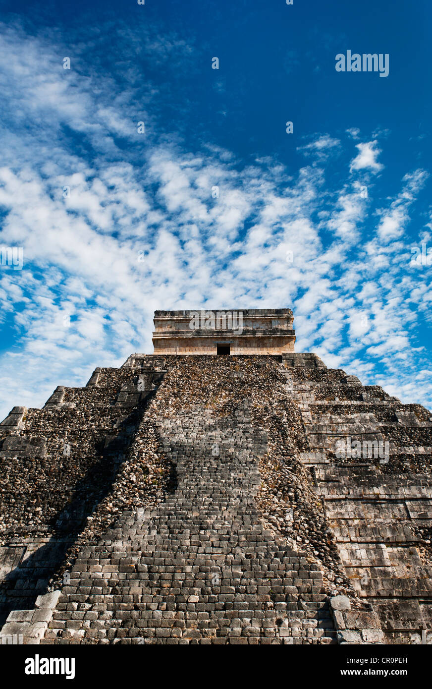 Messico, Yucatan, Chichen Itza, piramide Maya Foto Stock