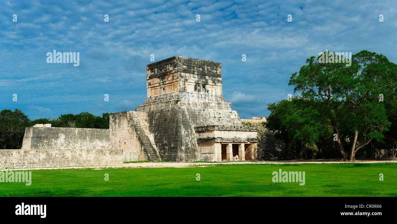 Messico, Yucatan, Tulum, piramide Maya Foto Stock