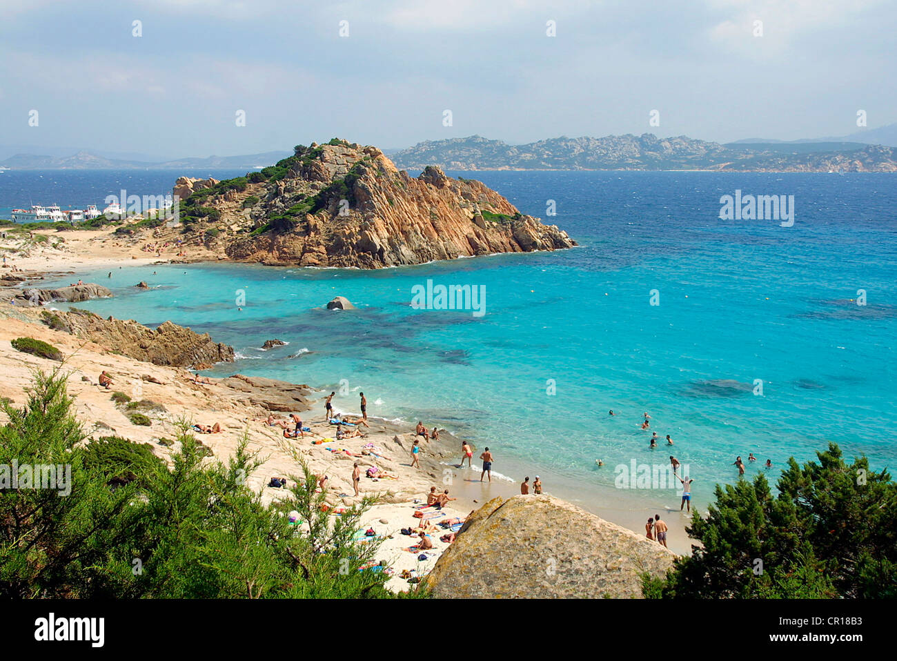 L'Italia, Sardegna, l'Arcipelago della Maddalena, l'isola di Spargi Foto Stock