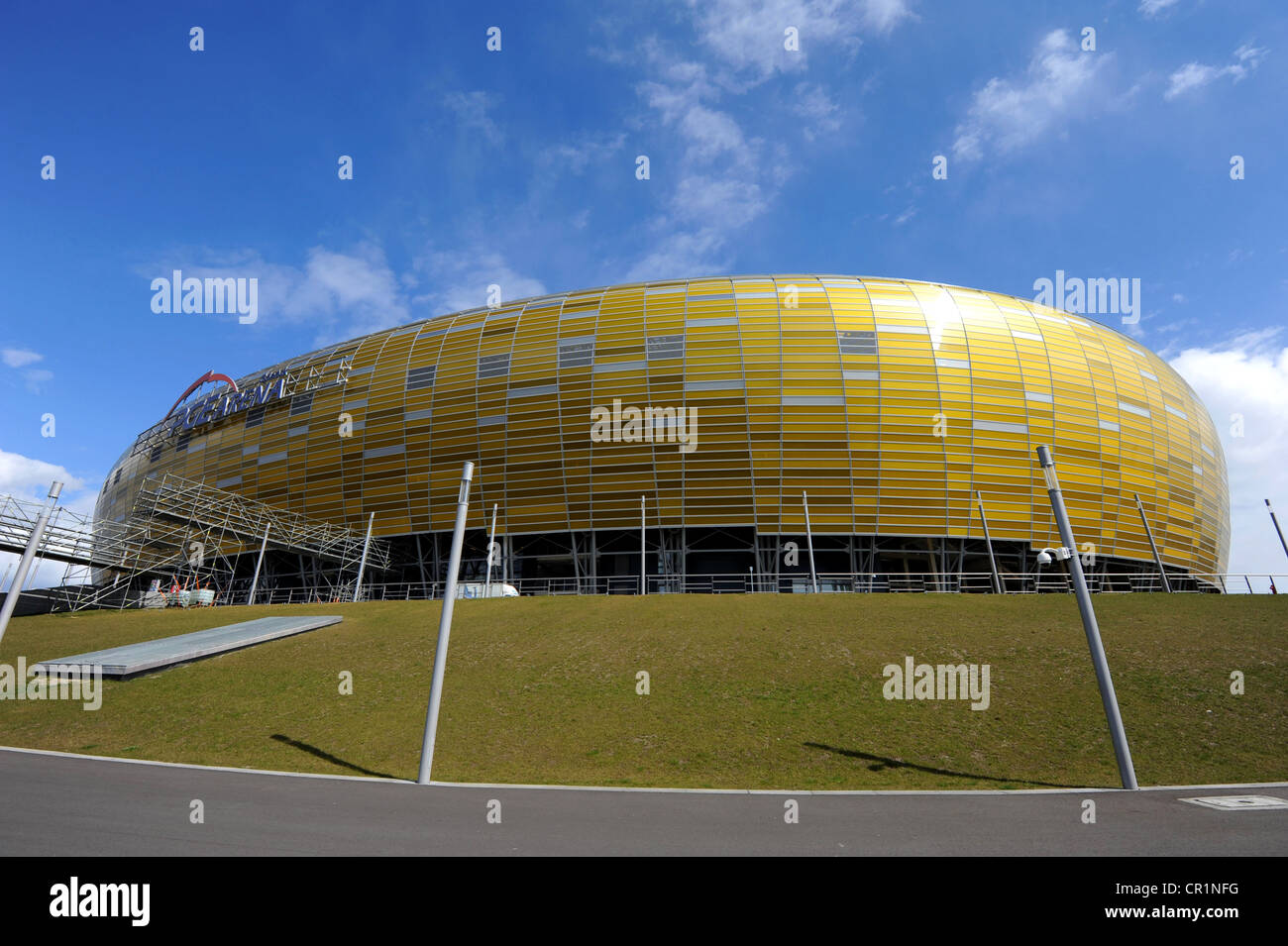 PGE Arena, lo stadio di calcio, Gdansk, Polonia, Europa Foto Stock