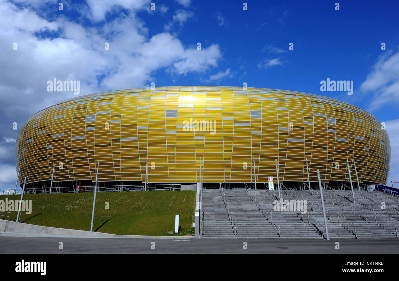 PGE Arena, lo stadio di calcio, Gdansk, Polonia, Europa Foto Stock