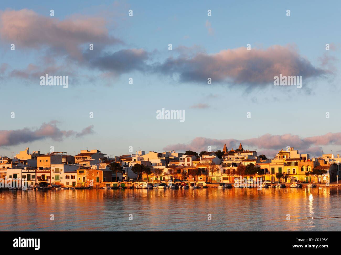 Porto Colom, Maiorca, isole Baleari, Spagna, Europa Foto Stock