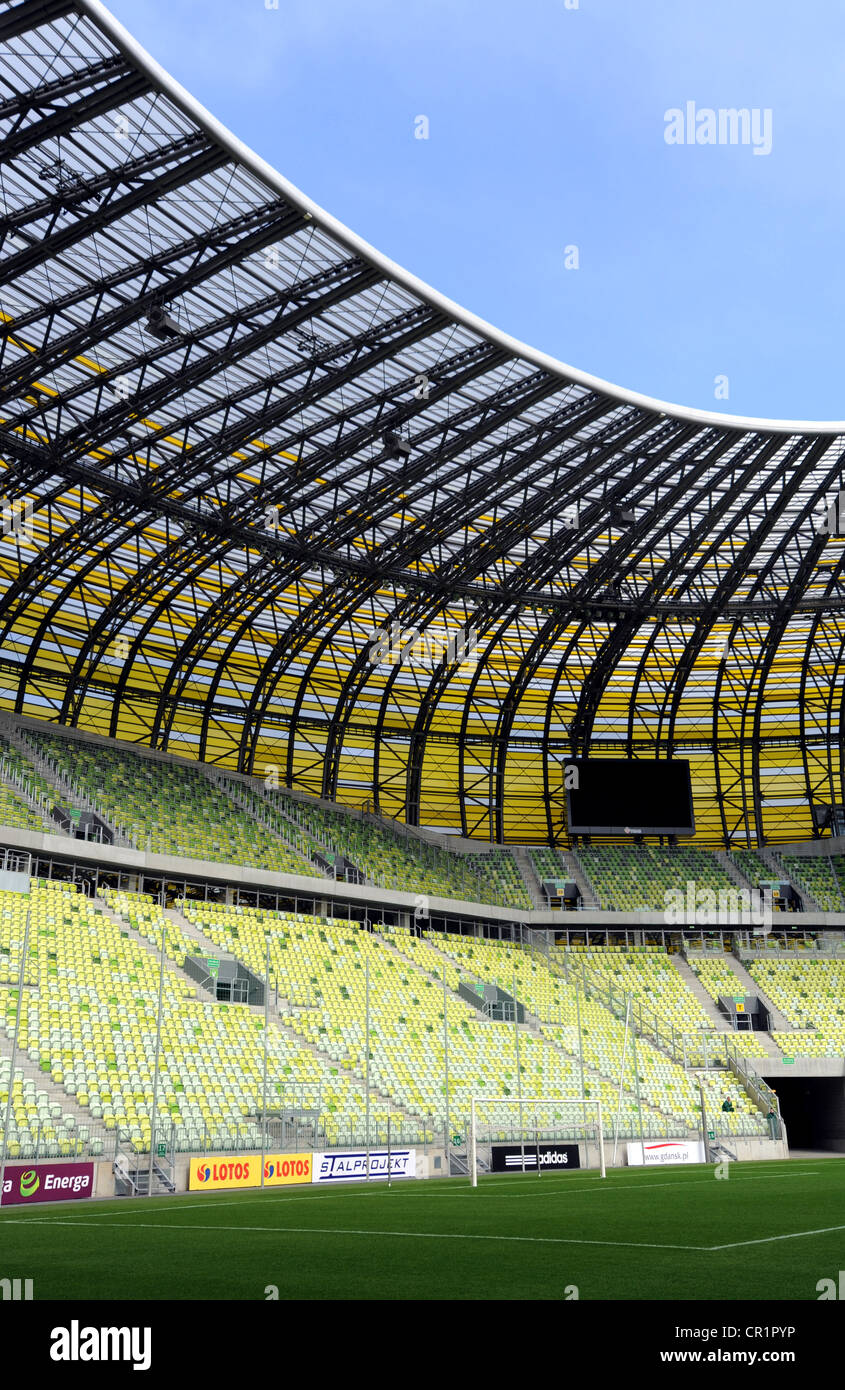 PGE Arena, lo stadio di calcio, Gdansk, Polonia, Europa Foto Stock