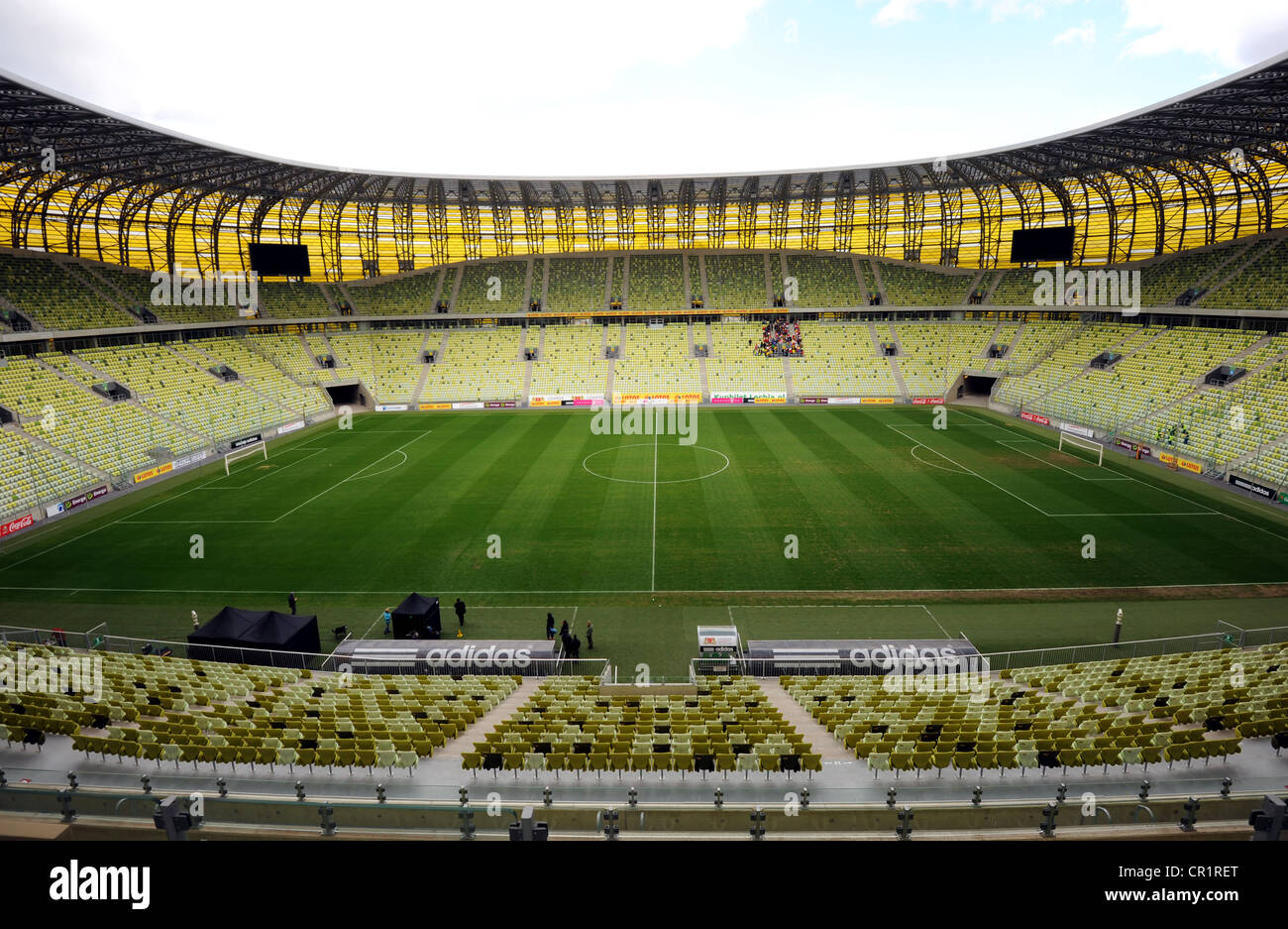 PGE Arena, lo stadio di calcio, Gdansk, Polonia, Europa Foto Stock