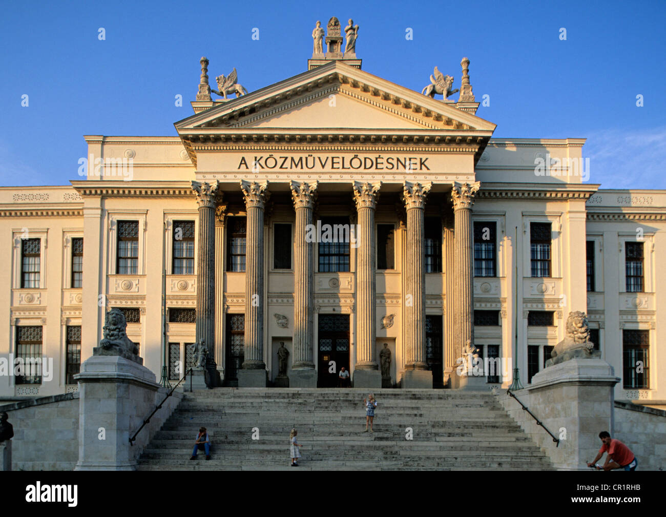 Ungheria, a sud della grande pianura, la città di Szeged Foto Stock