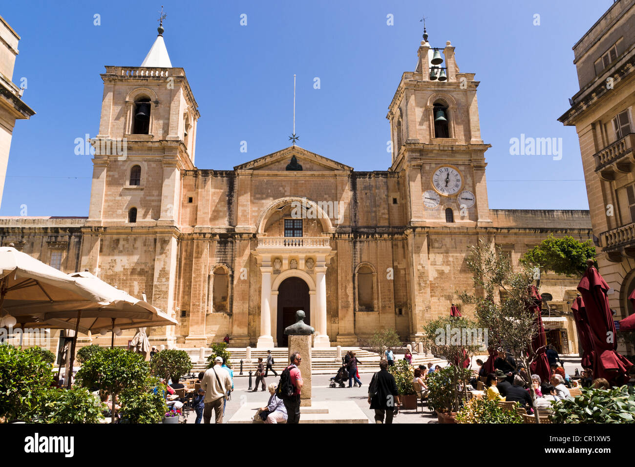 San Giovanni Concattedrale, Valletta, Malta Foto Stock