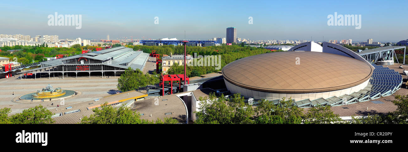 Francia, Parigi, la Villette Foto Stock