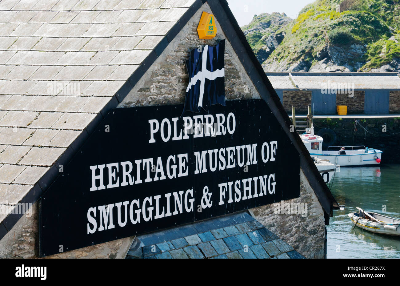 Polperro Heritage Museum di contrabbando e pesca, Polperro, Cornwall, Regno Unito Foto Stock