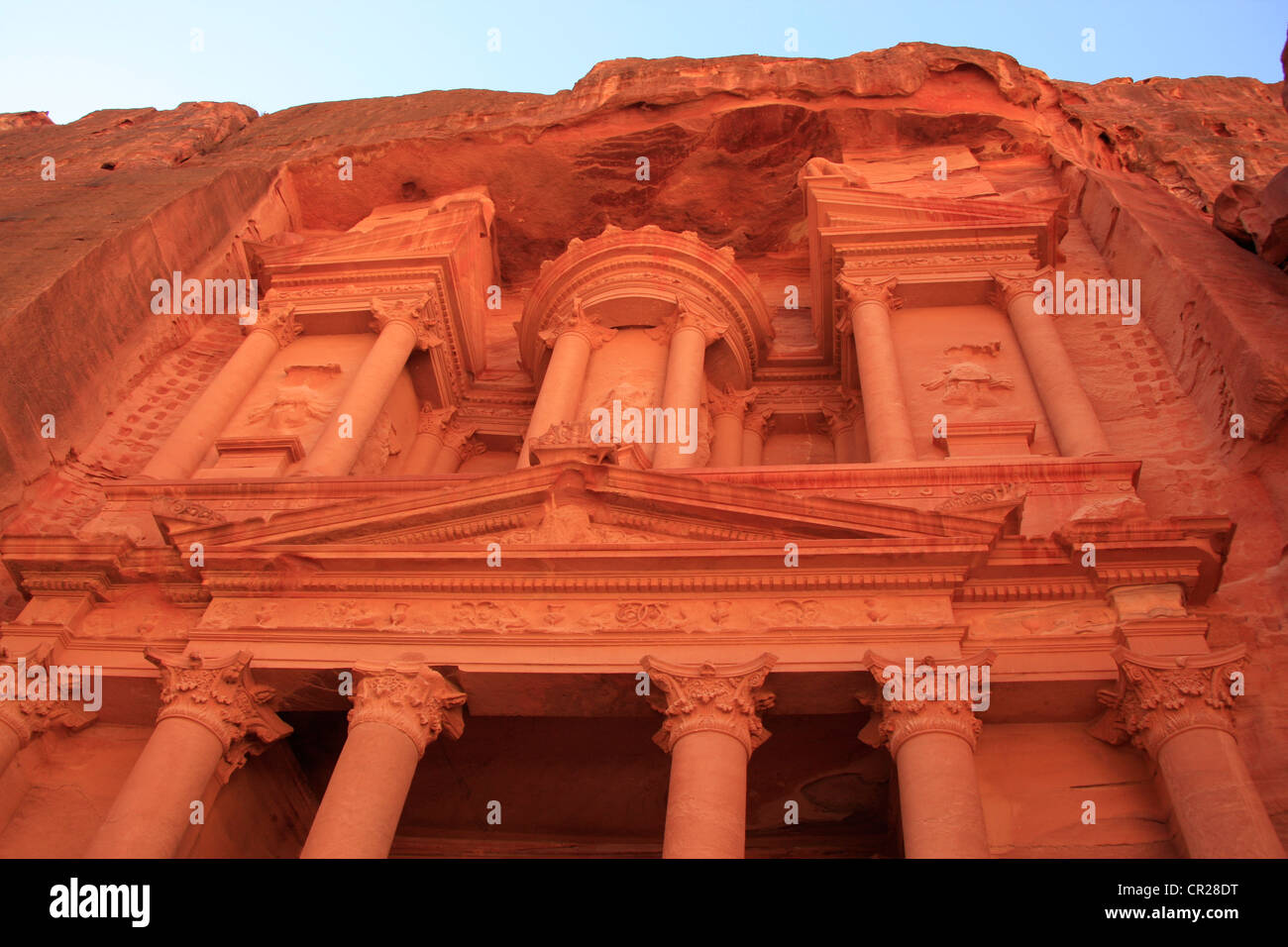 Il tesoro, PETRA, Giordania, MEDIO ORIENTE Foto Stock