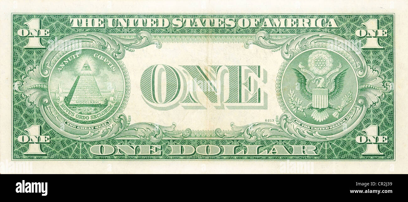 Banconota storico, un dollaro USA - 1935 Foto Stock