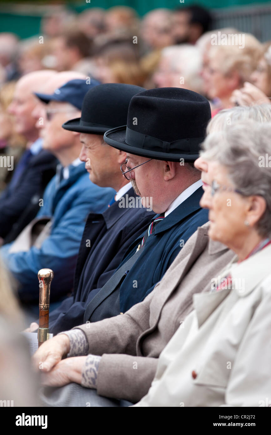 Trooping il colore, la Sfilata delle Guardie a Cavallo cerimonia annuale per commemorare la Regina ufficiale di compleanno, London, England, Regno Unito Foto Stock