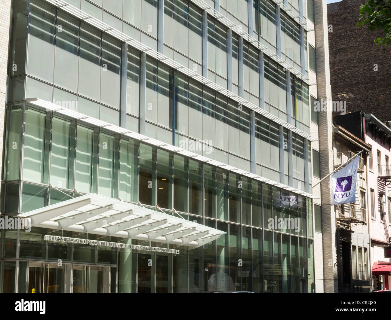 NYU Scuola di continuare e studi professionali, NYC Foto Stock