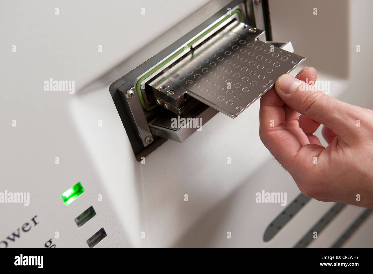 Foto-spettrometro elettronico strumento scientifico Foto Stock