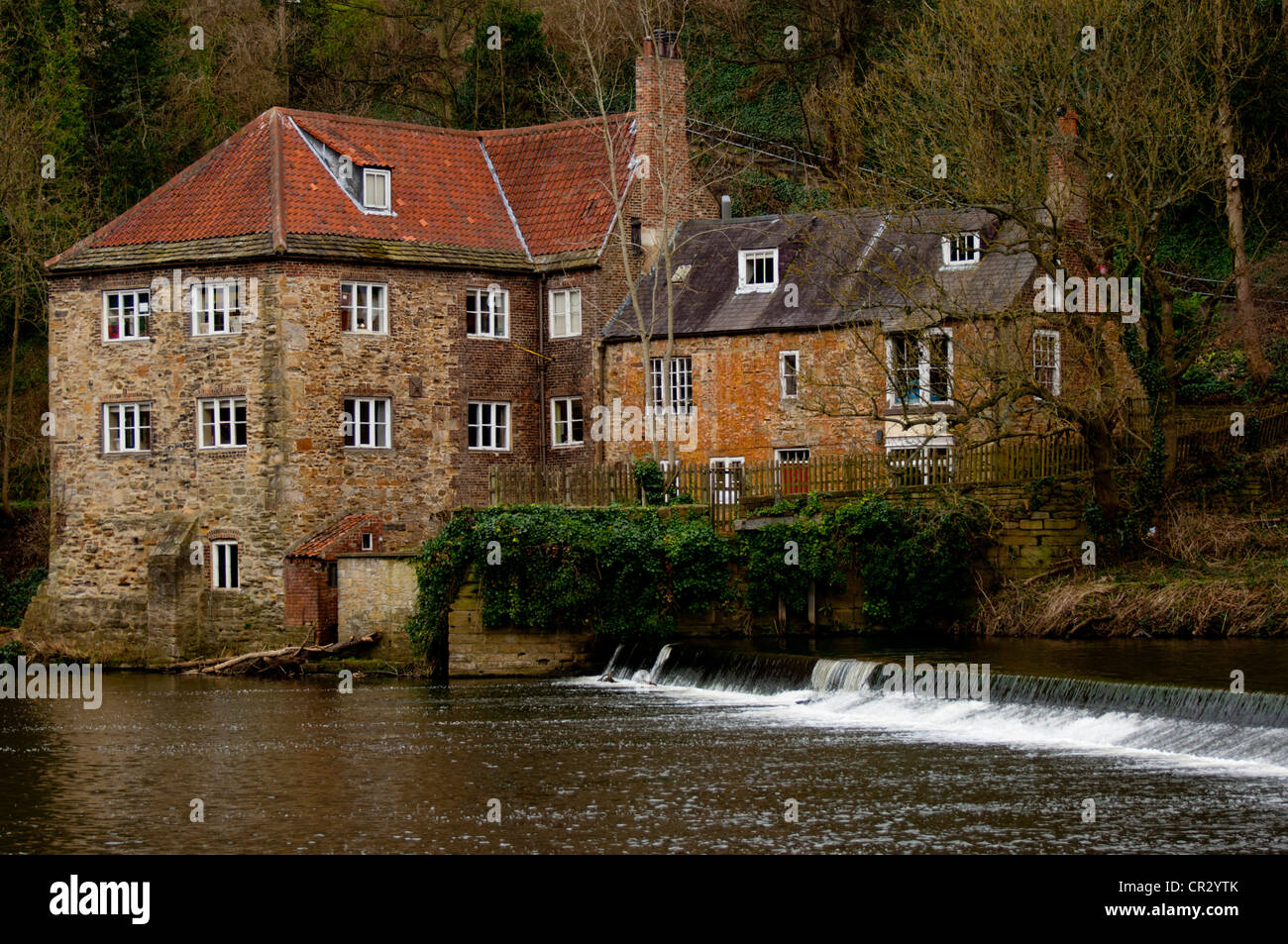 Il vecchio Fulling Mill, Durham Foto Stock