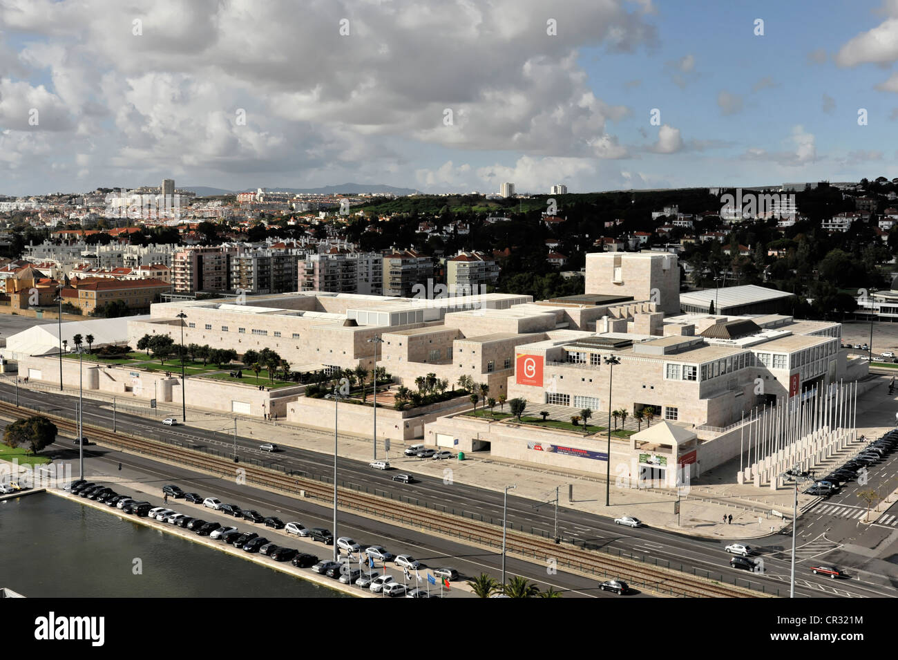 Cento culturale de Belém, il centro culturale di Belem, Lisbona, Portogallo, Europa Foto Stock