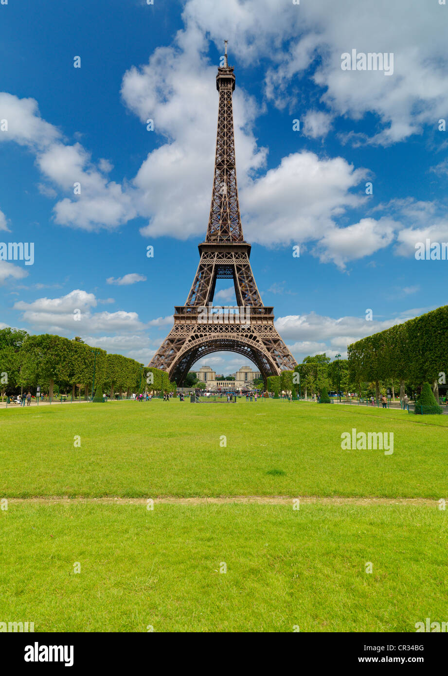 Francia Parigi Torre Eiffel Foto Stock