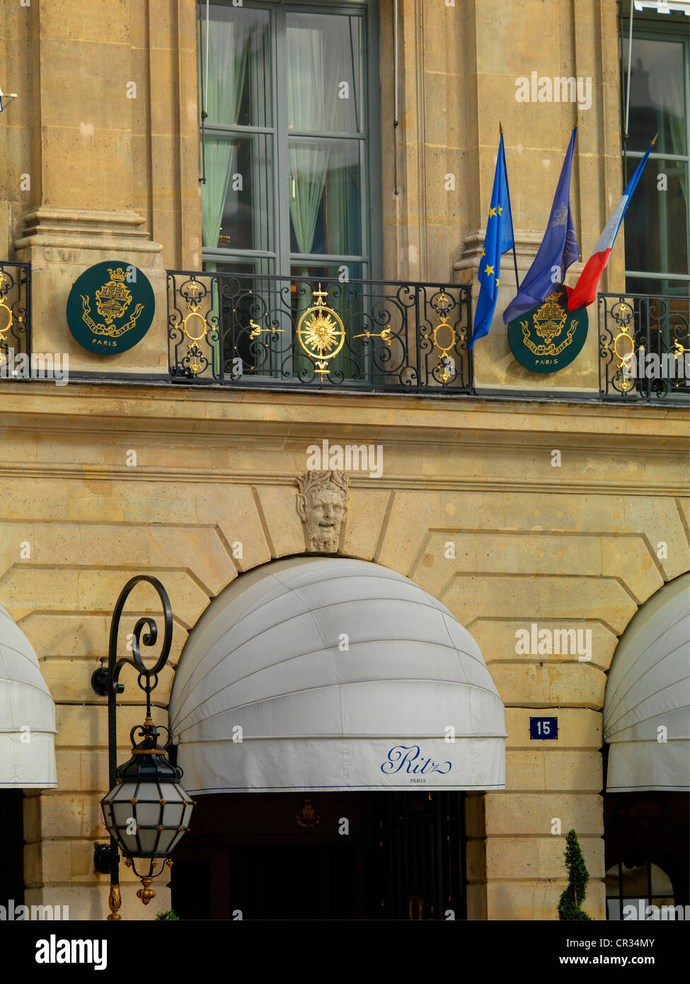 Francia Paris Il Ritz Hotel Place Vendome Foto Stock