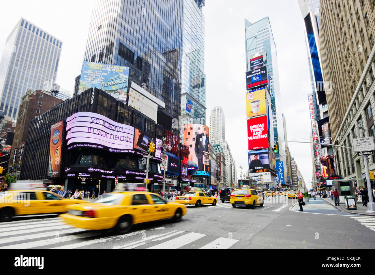 Times Square Manhattan, New York, Stati Uniti d'America Foto Stock