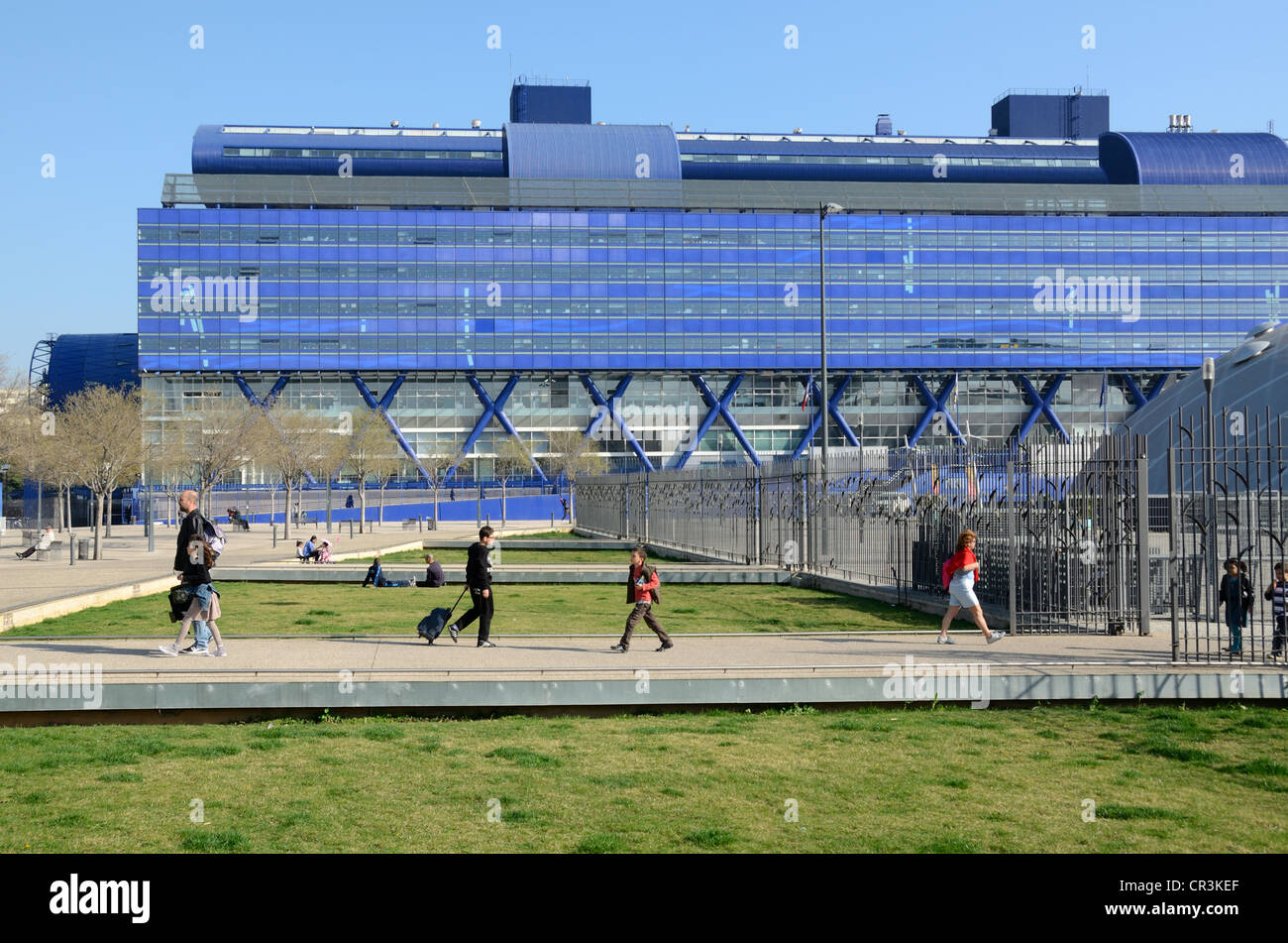 Hotel du département des Bouches-du-Rhône o Consiglio di Contea dagli uffici saranno Alsop a Saint Just Marseille Provence Francia Foto Stock