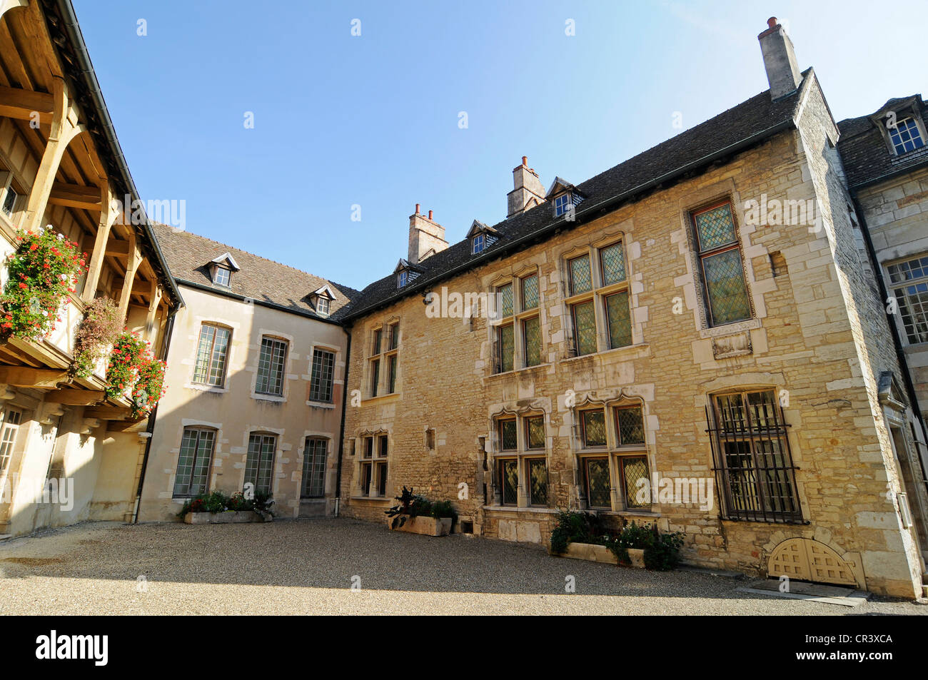 Hotel des Ducs de Bourgogne, museo del vino, Beaune, Dipartimento Cote d'Or, Borgogna, in Francia, in Europa Foto Stock