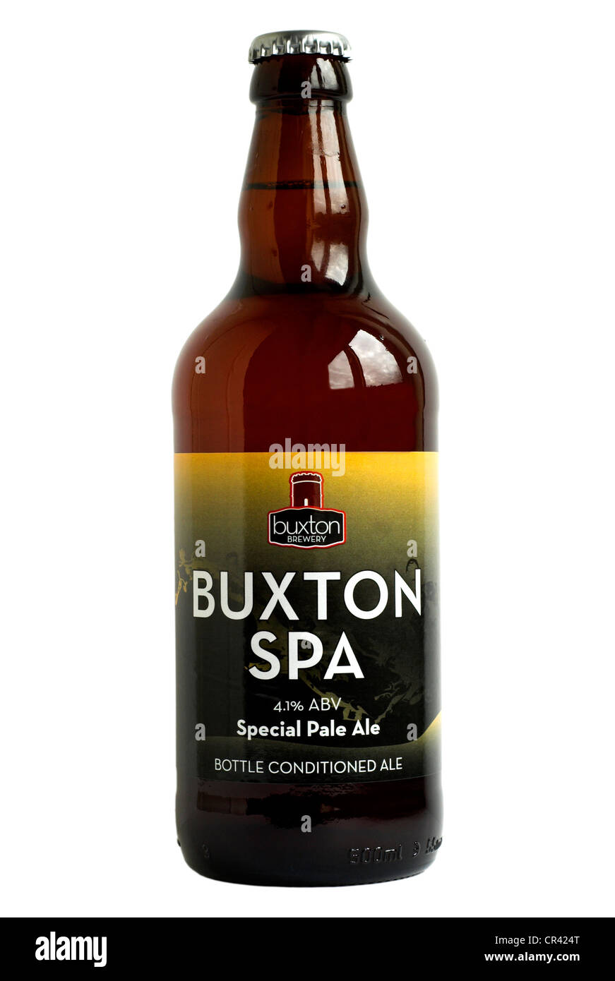 Buxton SPA (speciale Pale Ale) bottiglie di birra - corrente @ 2012. Foto Stock